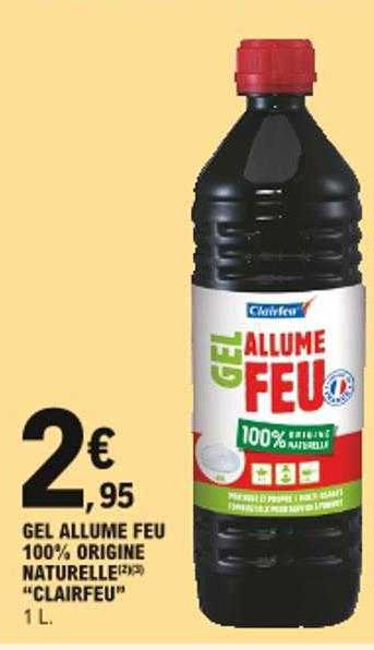 Gel Allume Feu 100% Origine Naturelle "clairfeu"