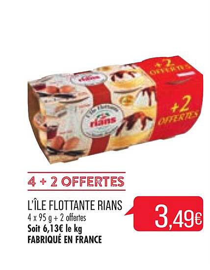 l'île flottante rians