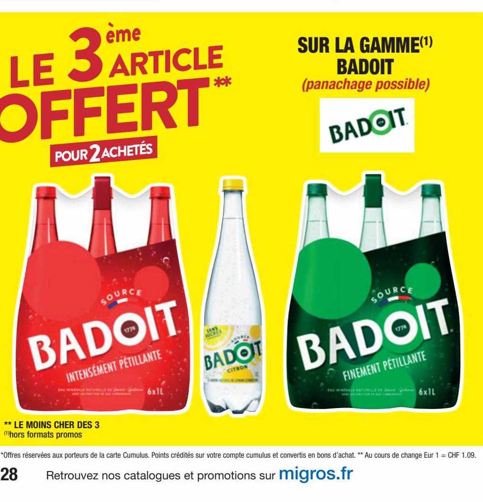 La Gamme Badoit