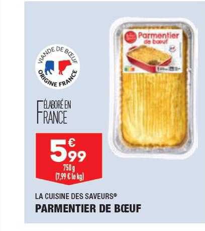 Parmentier De Boeuf La Cuisine Des Saveurs