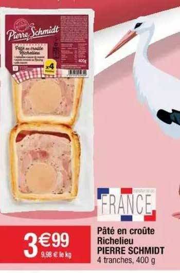 pâté en croûte richelieu pierre schmidt