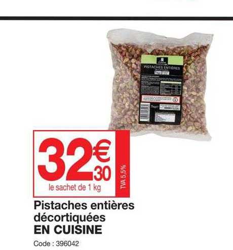 Pistaches Entières Décortiquées En Cuisine