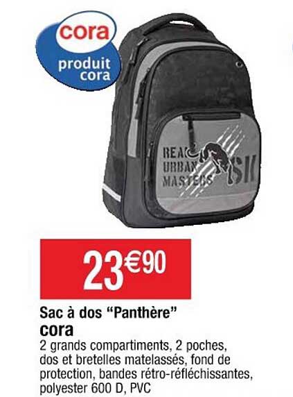 sac à dos "panthère" cora