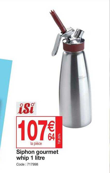 siphon gourmet whip 1 litre