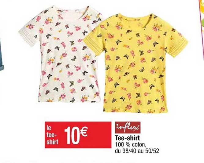 tee-shirt influx