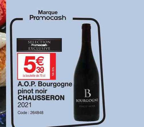 a.o.p. bourgogne pinot noir chausseron 2021