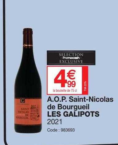 a.o.p. saint-nicolas de bourgueil les galipots