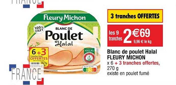 blanc de poulet halam fleury michon