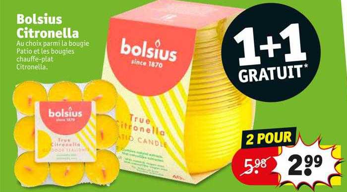 Bolsius Citronella