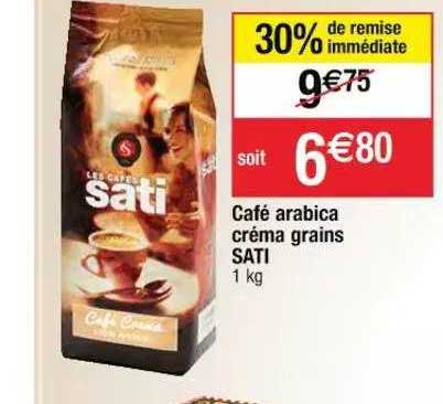 café arabica créma grains