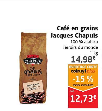 Café En Grains Jacques Chapuis