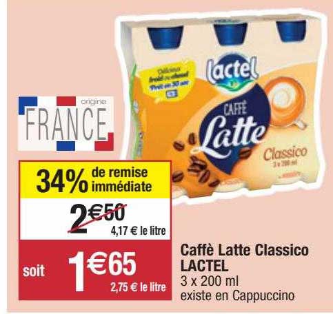 Caffè Latte Classico Lactel