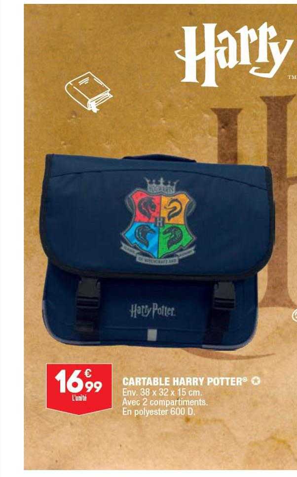 cartable harry potter