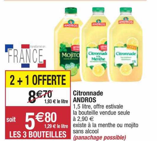 Citronnade Andros