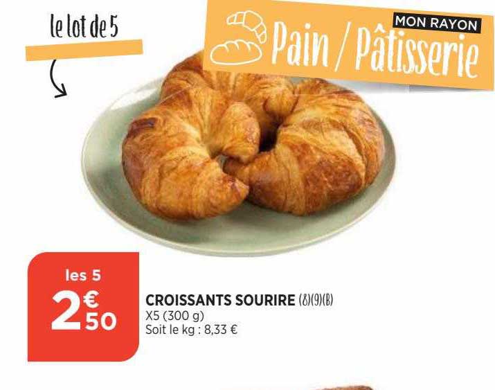 croissants sourire
