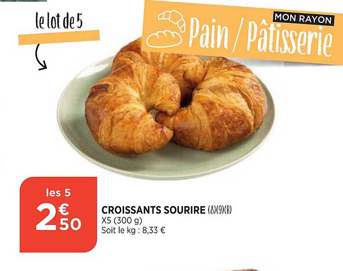 croissants sourire