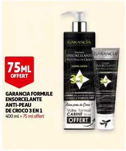 garancia formule ensorcelante anti-peau de coco 3 en 1