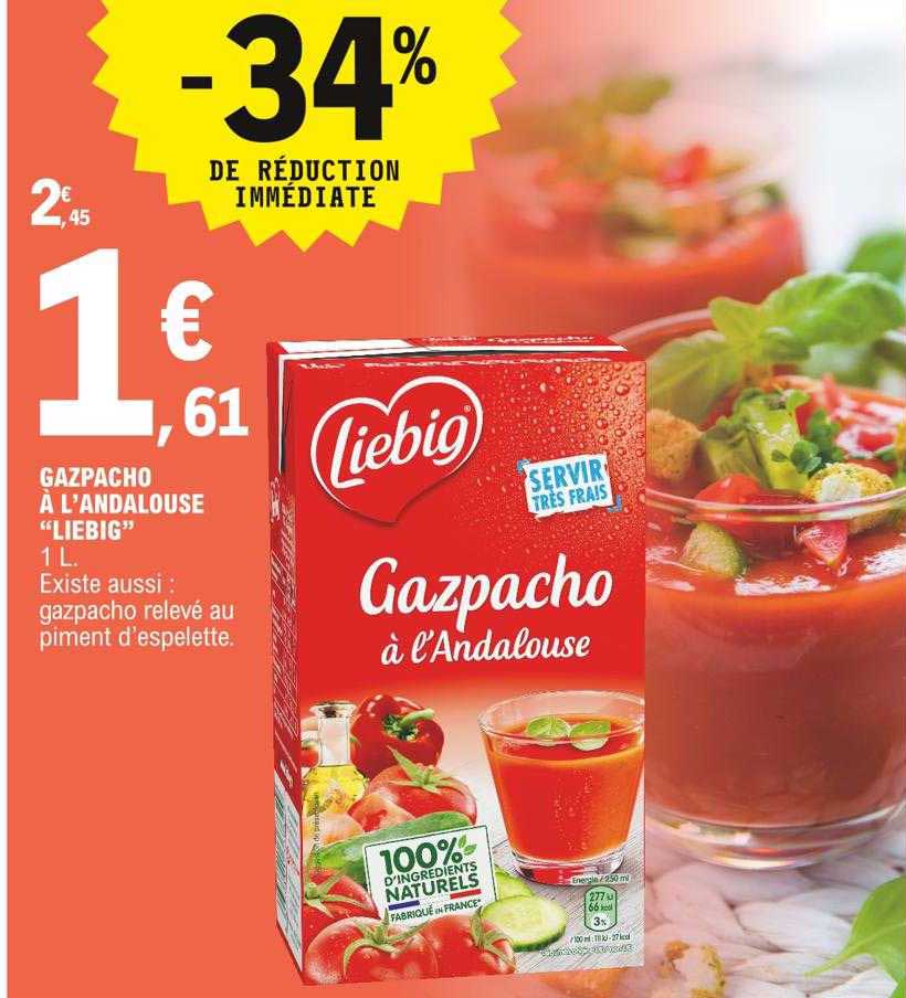 gazpacho à l'andalouse "liebig"