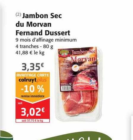 jambon sec du morvan fernand dussert