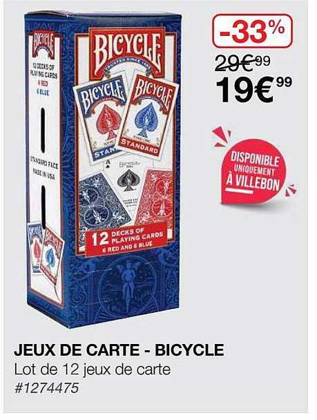 jeux de carte - bicycle