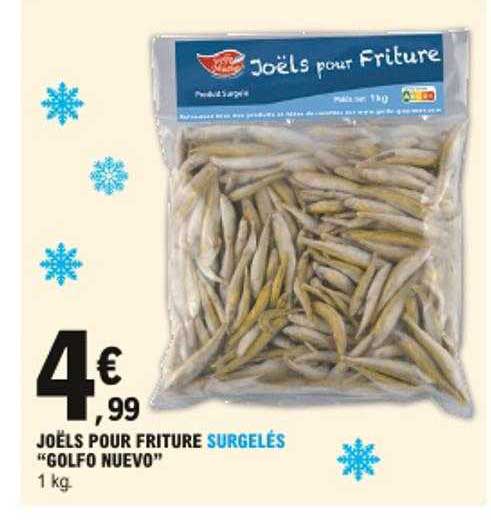 joëls pour friture surgelés "golfo nuevo"