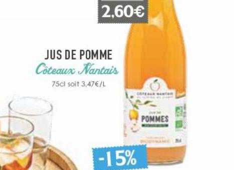 jus de pomme côteaux nantais