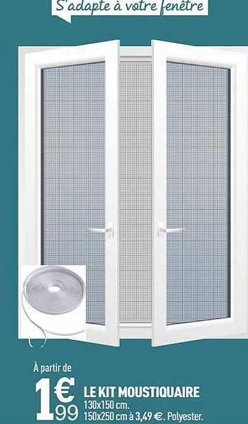 Le Kit Moustiquaire