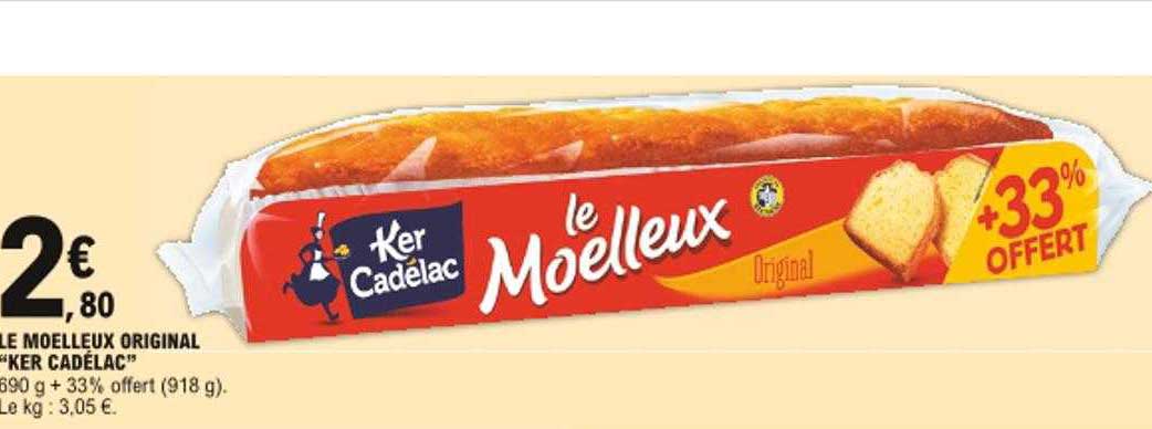 le moelleux original "ker cadélac"
