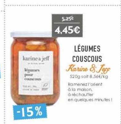 légumes couscous karine & jeff
