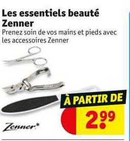 les essentiels beauté zenner