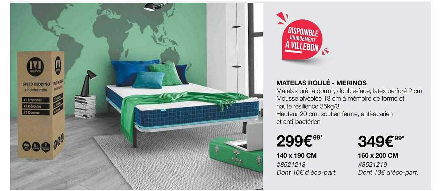 Matelas Roulé - Merinos