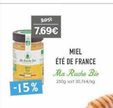 miel été de france ma ruche bio