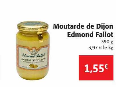 moutarde de dijon edmond fallot
