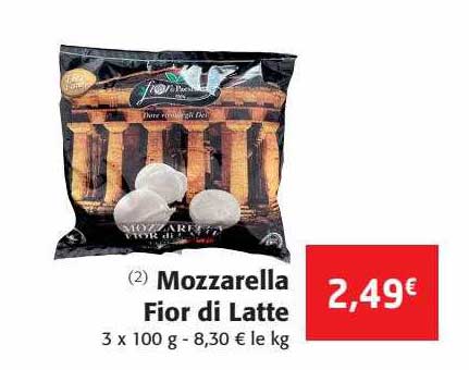mozzarella fior di latte