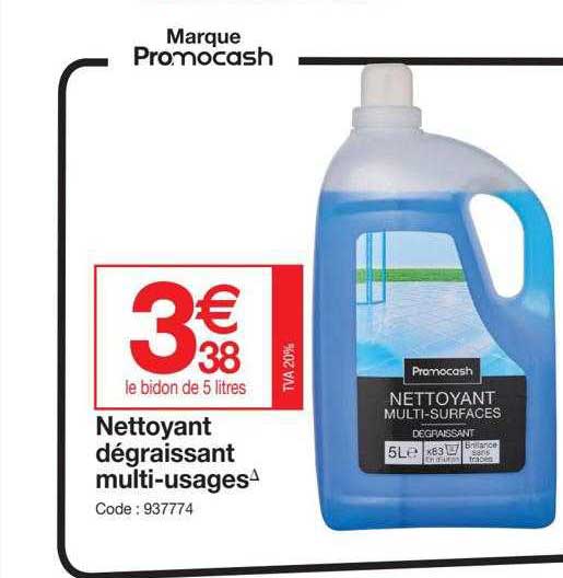 nettoyant dégraissant multi-usages