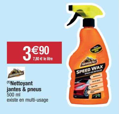 nettoyant jantes & pneus armor all