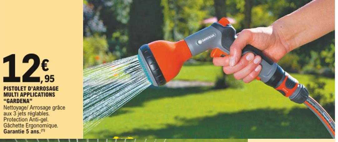 Pistolet D'arrosage Multi Applications "gardena"