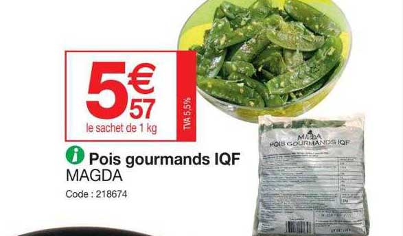 Pois Gourmands Iqf Magda