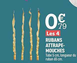rubans attrape-mouches