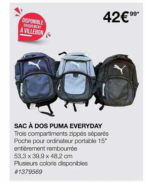sac à dos puma everyday