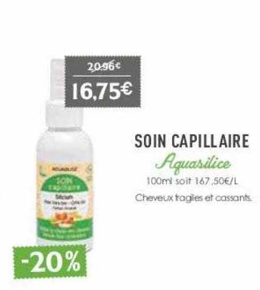 soin capillaire aquasilice