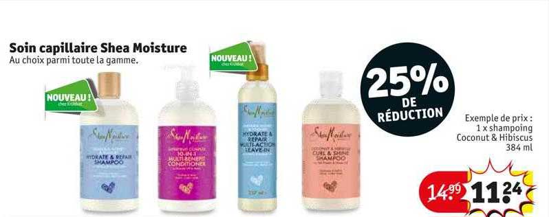 soin capillaire shea moisture