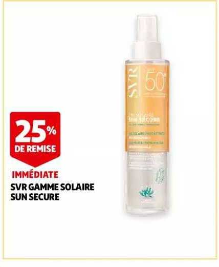 svr gamme solaire sun secure