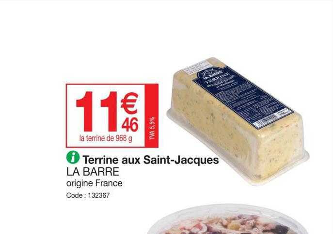 terrine aux saint-jacques la barre