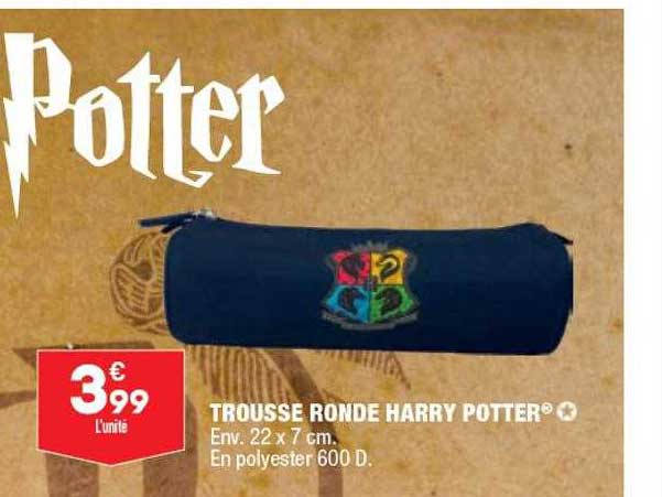 trousse ronde harry potter