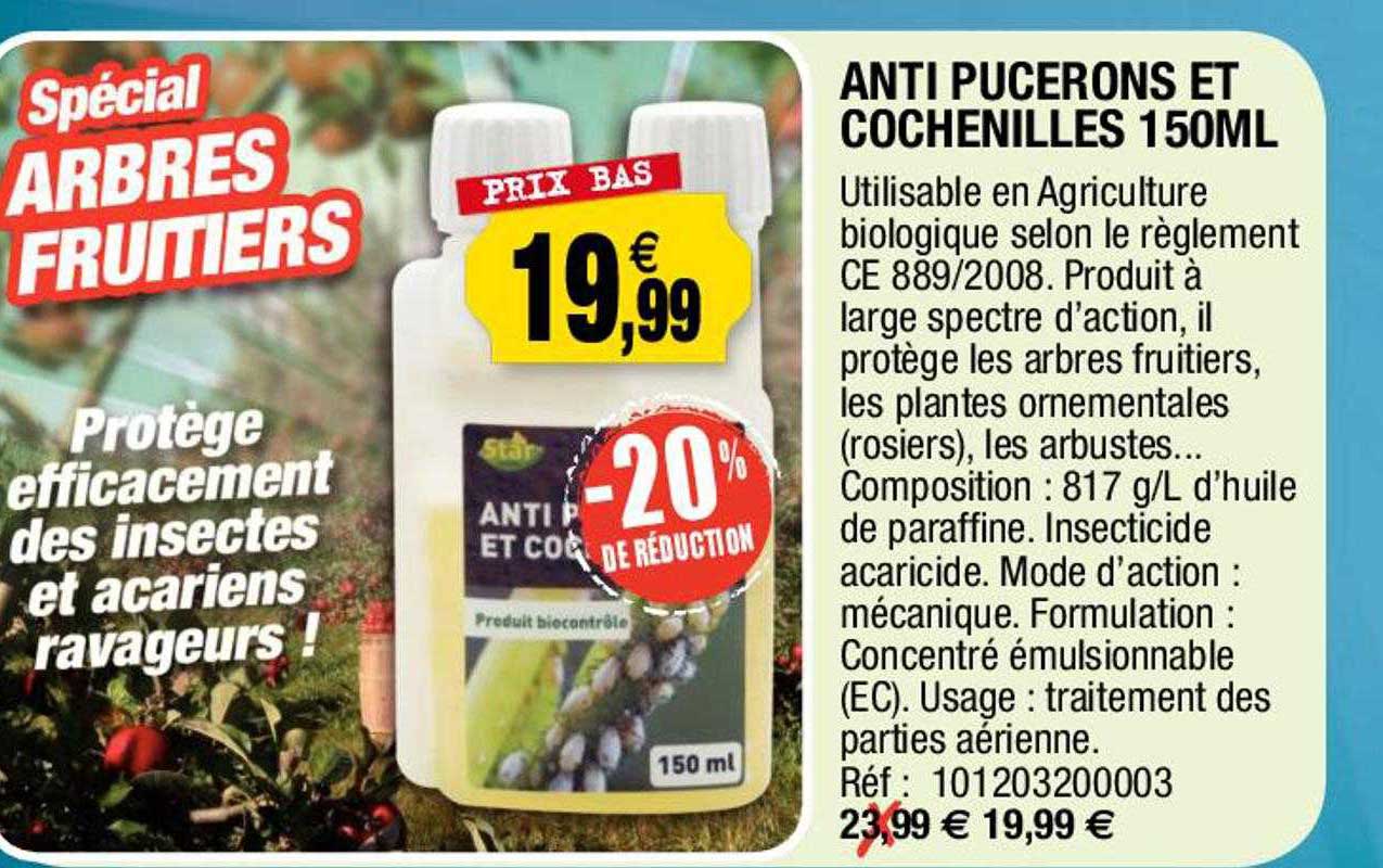 anti pucerons et cochenilles 150ml