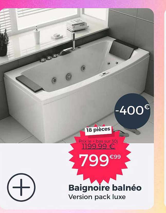 baignoire balnéo