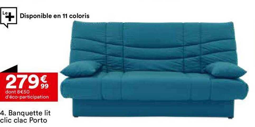 Banquette Kit Clic Clac Porto