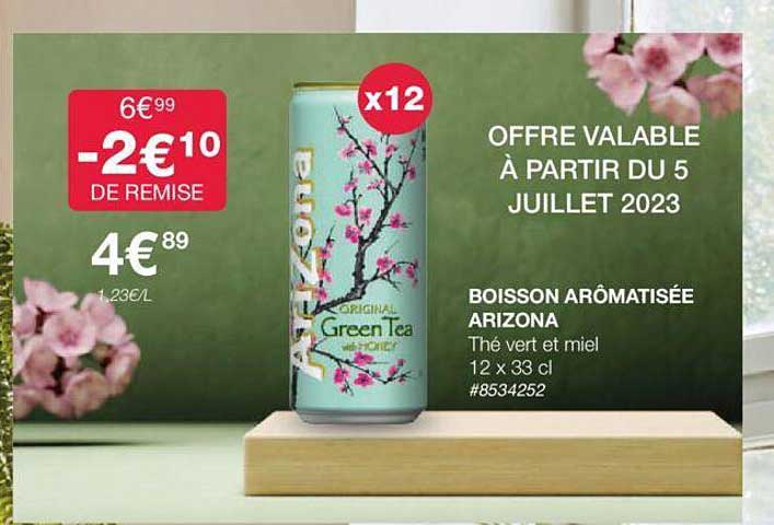 Boisson Aromatisée Arizona