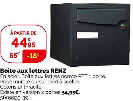Boîte Aux Lettres Renz